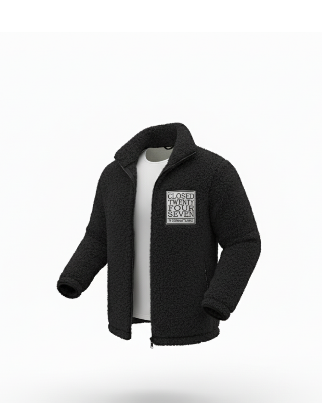 Erkek Polar Fermuarlı Sweatshirt – Kapüşonsuz, Cepli, Oversize Rahat Kalıp, Yumuşak ve Sıcak Tutan Kışlık Fermuarlı Üst