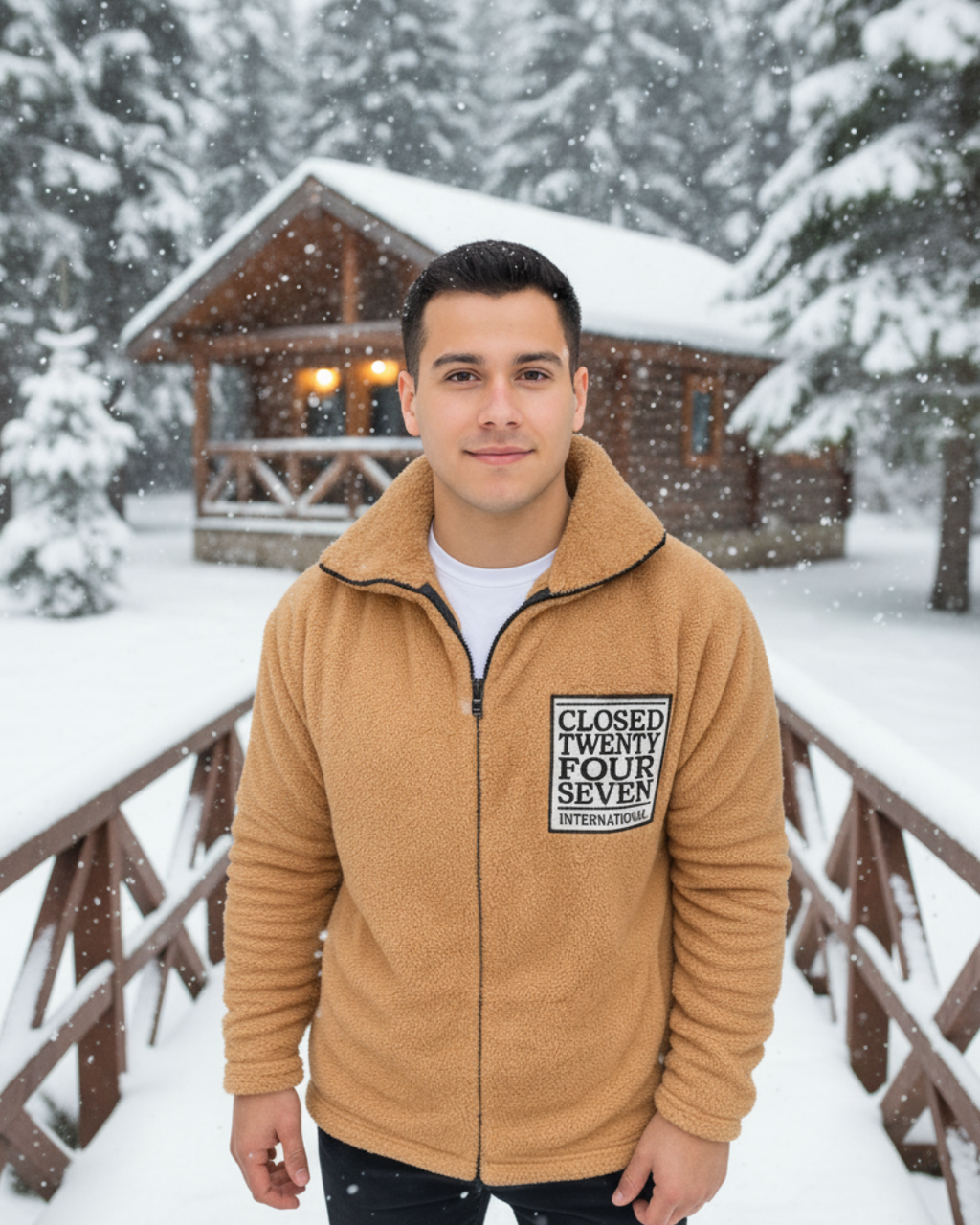 Erkek Polar Fermuarlı Sweatshirt – Kapüşonsuz, Cepli, Oversize Rahat Kalıp, Yumuşak ve Sıcak Tutan Kışlık Fermuarlı Üst