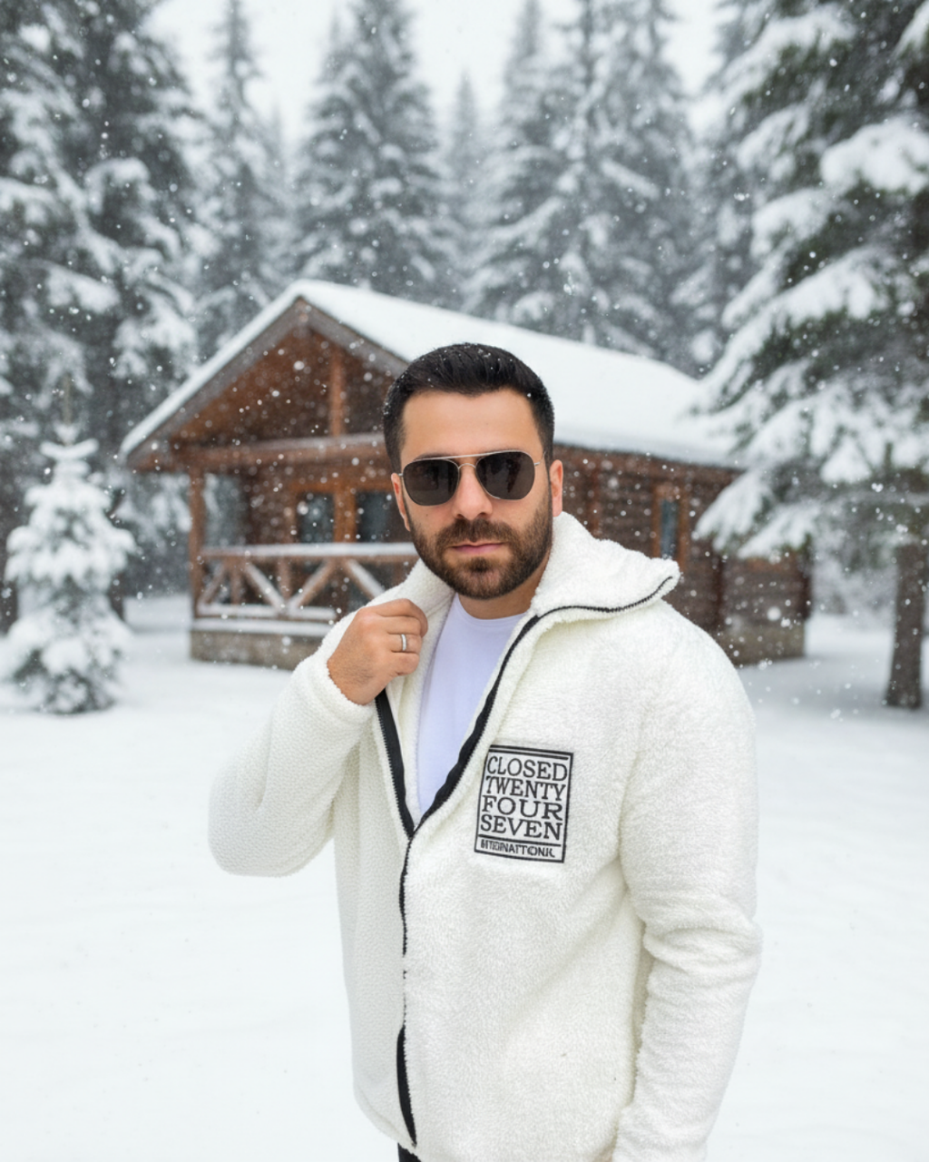 Erkek Polar Fermuarlı Sweatshirt – Kapüşonsuz, Cepli, Oversize Rahat Kalıp, Yumuşak ve Sıcak Tutan Kışlık Fermuarlı Üst