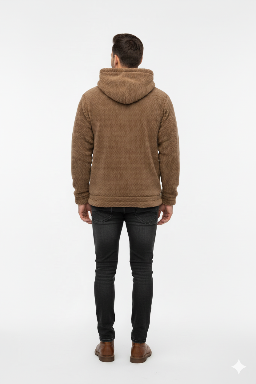 Erkek Kapüşonlu Hoodie – Rahat, Yumuşak ve Modern Günlük Sweatshirt