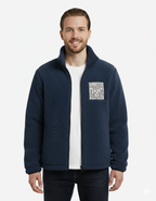 Erkek Polar Fermuarlı Sweatshirt – Kapüşonsuz, Cepli, Oversize Rahat Kalıp, Yumuşak ve Sıcak Tutan Kışlık Fermuarlı Üst