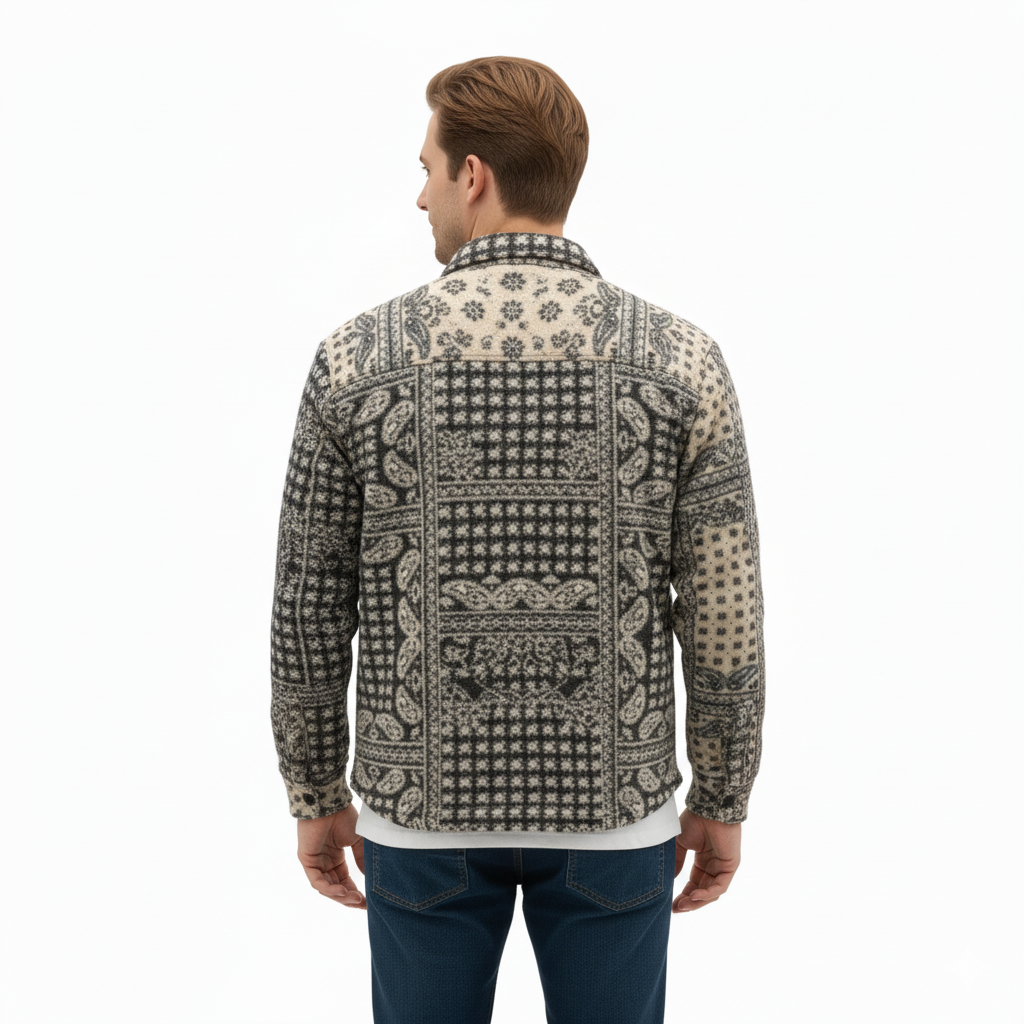 Erkek Polar Fermuarlı Sweatshirt – Kapüşonsuz, Cepli, Oversize Rahat Kalıp, Yumuşak ve Sıcak Tutan Kışlık Üst