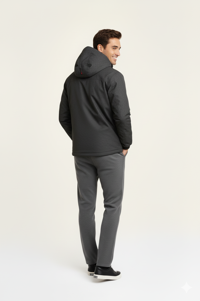 Erkek Orijinal Yağmurluk & Mont – Su Geçirmez Kumaş, Tam Kalıp, Hafif & Rüzgar Korumalı Erkek Yağmurluk