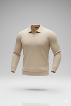 Erkek V Yaka Triko Kazak – Şık Kesim, Geniş Omuz Gösteren Slim Fit Etki