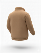 Erkek Polar Fermuarlı Sweatshirt – Kapüşonsuz, Cepli, Oversize Rahat Kalıp, Yumuşak ve Sıcak Tutan Kışlık Fermuarlı Üst