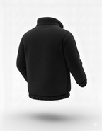 Erkek Polar Fermuarlı Sweatshirt – Kapüşonsuz, Cepli, Oversize Rahat Kalıp, Yumuşak ve Sıcak Tutan Kışlık Fermuarlı Üst