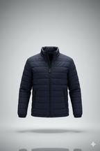 Erkek Bomber Mont – Su İtici Kumaş, Kapitone Astarlı, Fermuarlı, Sıcak Tutan Kışlık Bomber Ceket