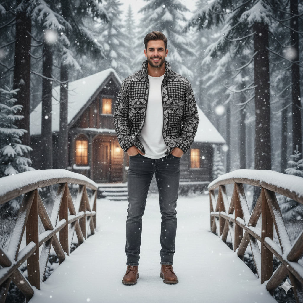 Erkek Polar Fermuarlı Sweatshirt – Kapüşonsuz, Cepli, Oversize Rahat Kalıp, Yumuşak ve Sıcak Tutan Kışlık Üst