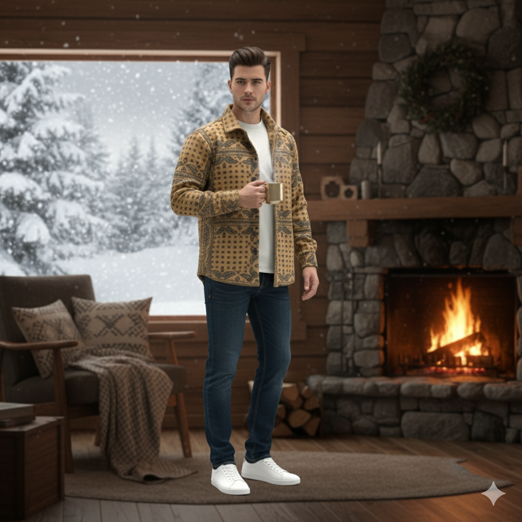 Erkek Polar Fermuarlı Sweatshirt – Kapüşonsuz, Cepli, Oversize Rahat Kalıp, Yumuşak ve Sıcak Tutan Kışlık Üst