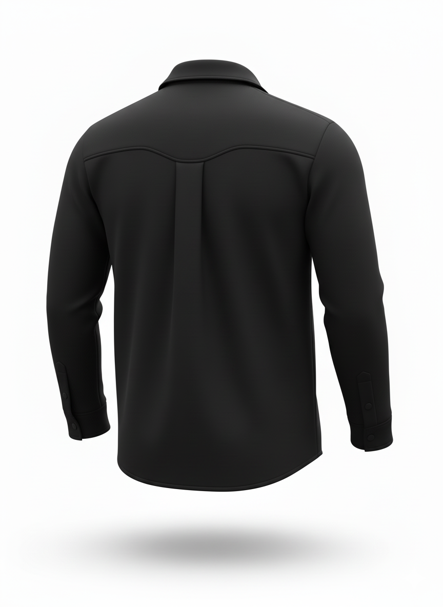 Erkek Oversize Diagonal Kumaş Çıtçıtlı Uzun Kollu Gömlek – Cepli, Rahat Kalıp, Günlük Şık Stil