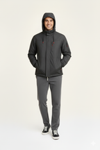 Erkek Orijinal Yağmurluk & Mont – Su Geçirmez Kumaş, Tam Kalıp, Hafif & Rüzgar Korumalı Erkek Yağmurluk