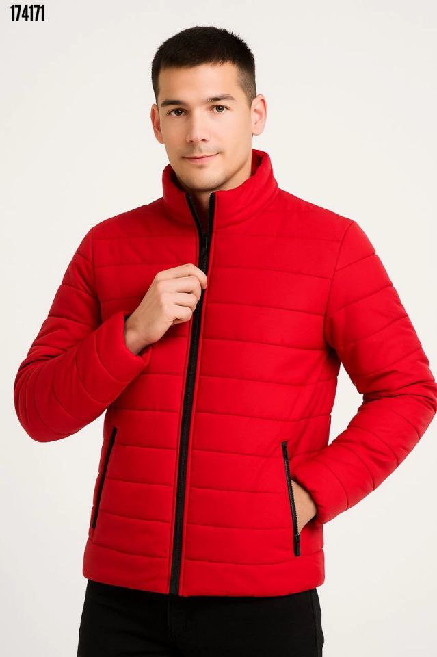 Erkek Bomber Mont – Su İtici Kumaş, Kapitone Astarlı, Fermuarlı, Sıcak Tutan Kışlık Bomber Ceket