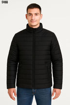 Erkek Bomber Mont – Su İtici Kumaş, Kapitone Astarlı, Fermuarlı, Sıcak Tutan Kışlık Bomber Ceket