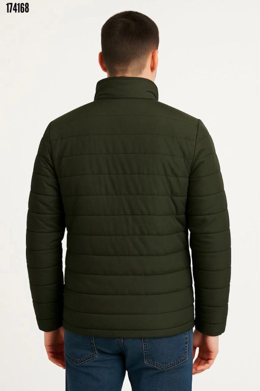 Erkek Bomber Mont – Su İtici Kumaş, Kapitone Astarlı, Fermuarlı, Sıcak Tutan Kışlık Bomber Ceket