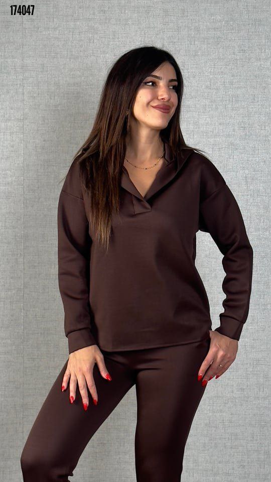 Kadın Kapüşonlu Uzun Kollu İkili Takım – Rahat & Modern Alt-Üst Set