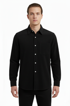 Erkek Fitilli Kadife Gömlek – Oversize Rahat Kalıp, Cepli, Yumuşak Dokulu Şık Üst (Haki)